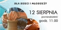 Warsztaty ceramiczne dla dzieci i młodzieży 
12 sierpnia (poniedziałek) godz. 11.00
Miejsko-Gminny Ośrodek Kultury w Krzyżu Wielkopolskim
koszt 25 zł od osoby
zapisy do 8 sierpnia
